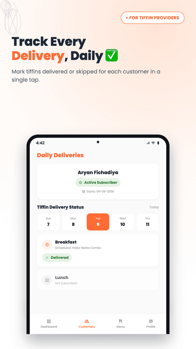 MealMitra Screenshot 6