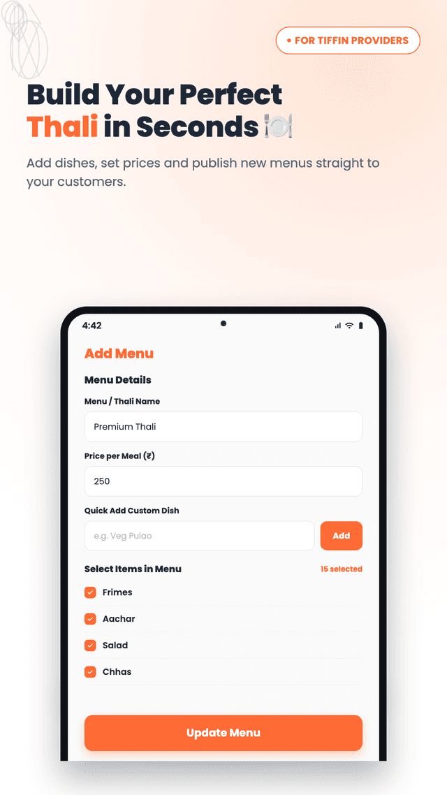 MealMitra Screenshot 7