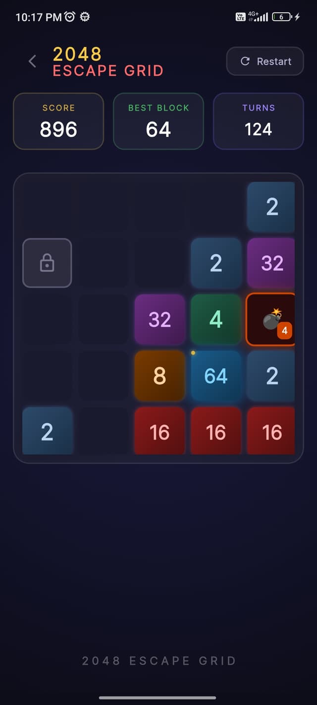 2048 Escape Grid Screenshot 6